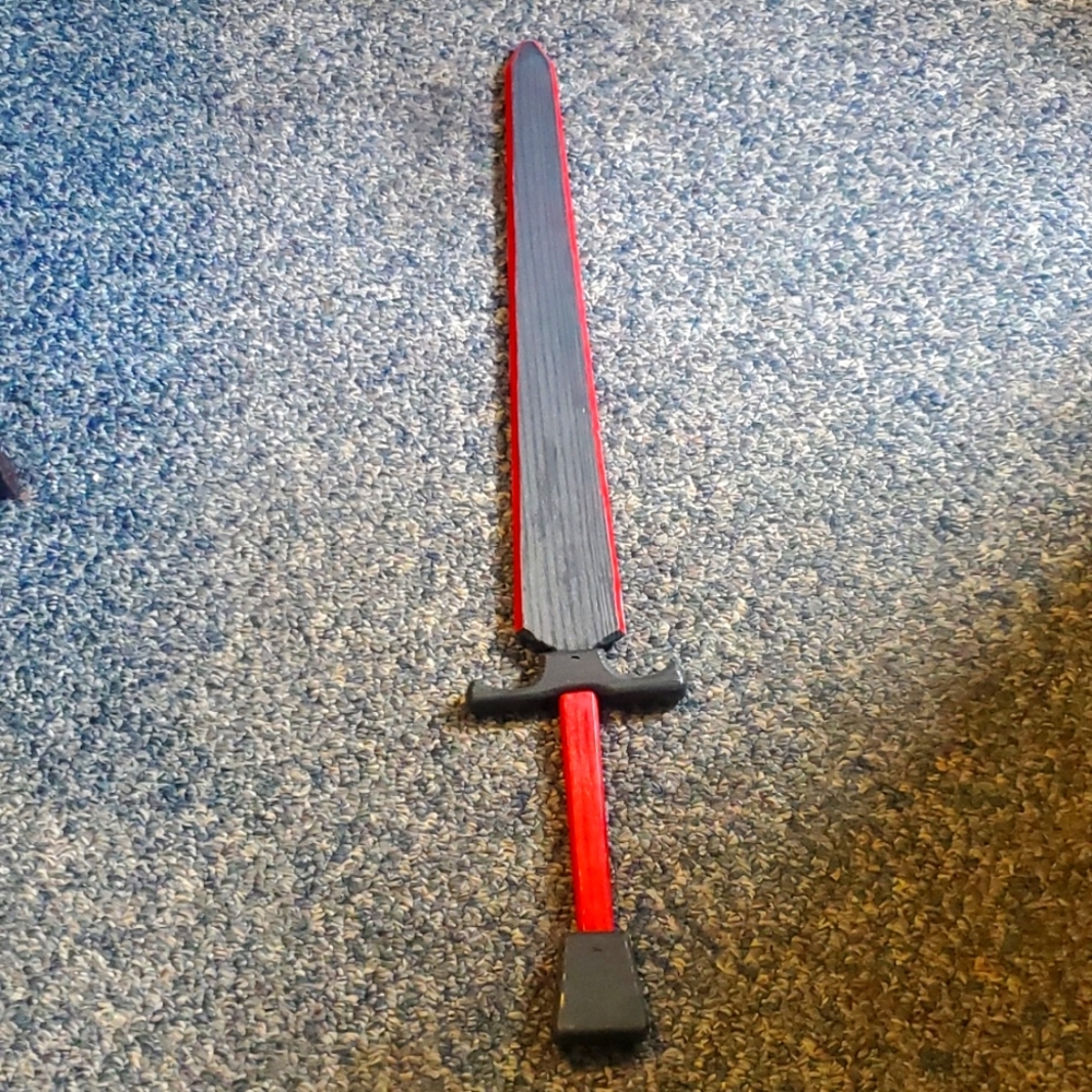 Wooden Sword Movie Prop